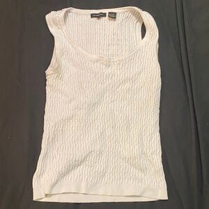 Ivory Knit Tank Top